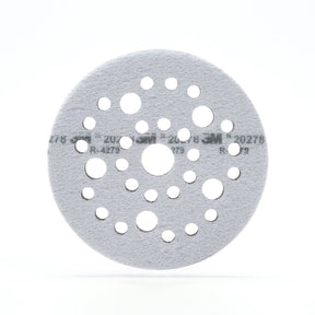 3M 20278 Hookit Soft Interface Disc Pad, Multihole, Hook and Loop, Soft Foam, Black, 5 in x 1/2 in x 3/4 in (7100006170) (10 Pack)
