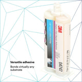 3M 04747 Super-Fast Repair Adhesive, Two-Component Semi-Rigid Urethane, Amber, 47.3 mL/1.6 fl oz Cartridge (7100006276)  - (6Pack) - 9