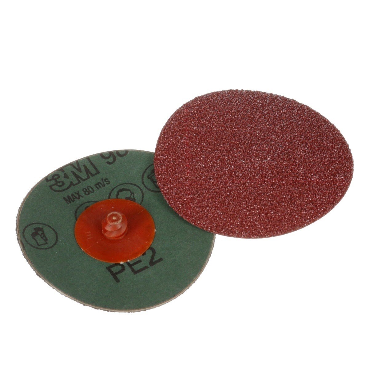 3M 982C Cubitron II Roloc Fibre Disc, 60+, TR, Red, 4 in, Die R400BB (7100006574) (100 Pack)
