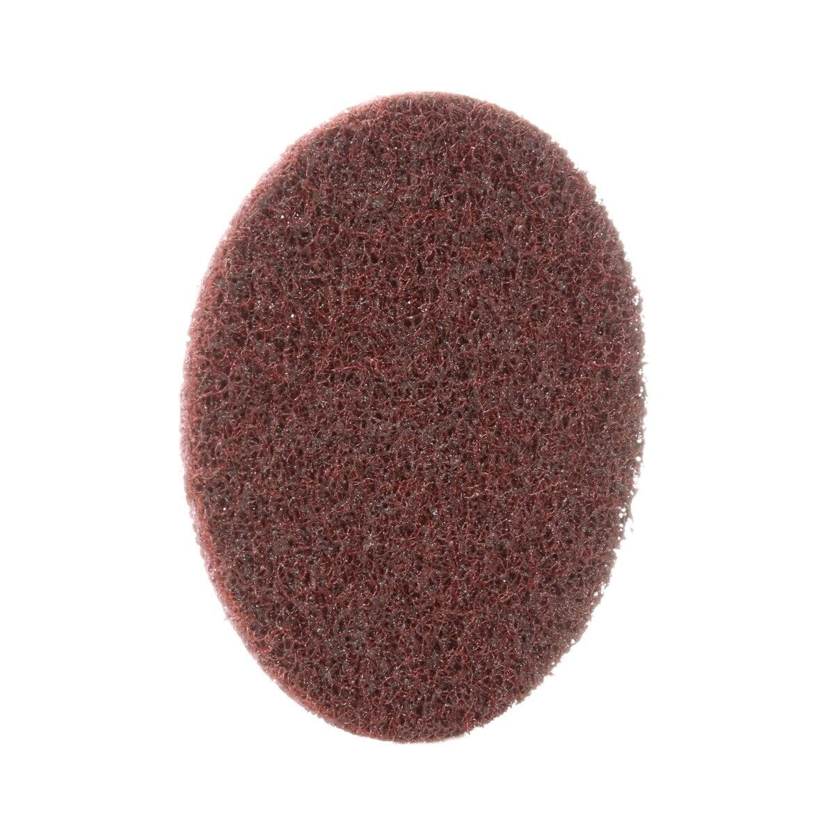 3M SC-DR Scotch-Brite Roloc TR Surface Conditioning Disc, Aluminum Oxide Medium, Maroon, 4 in (7100007035) (400 Pack) - 3