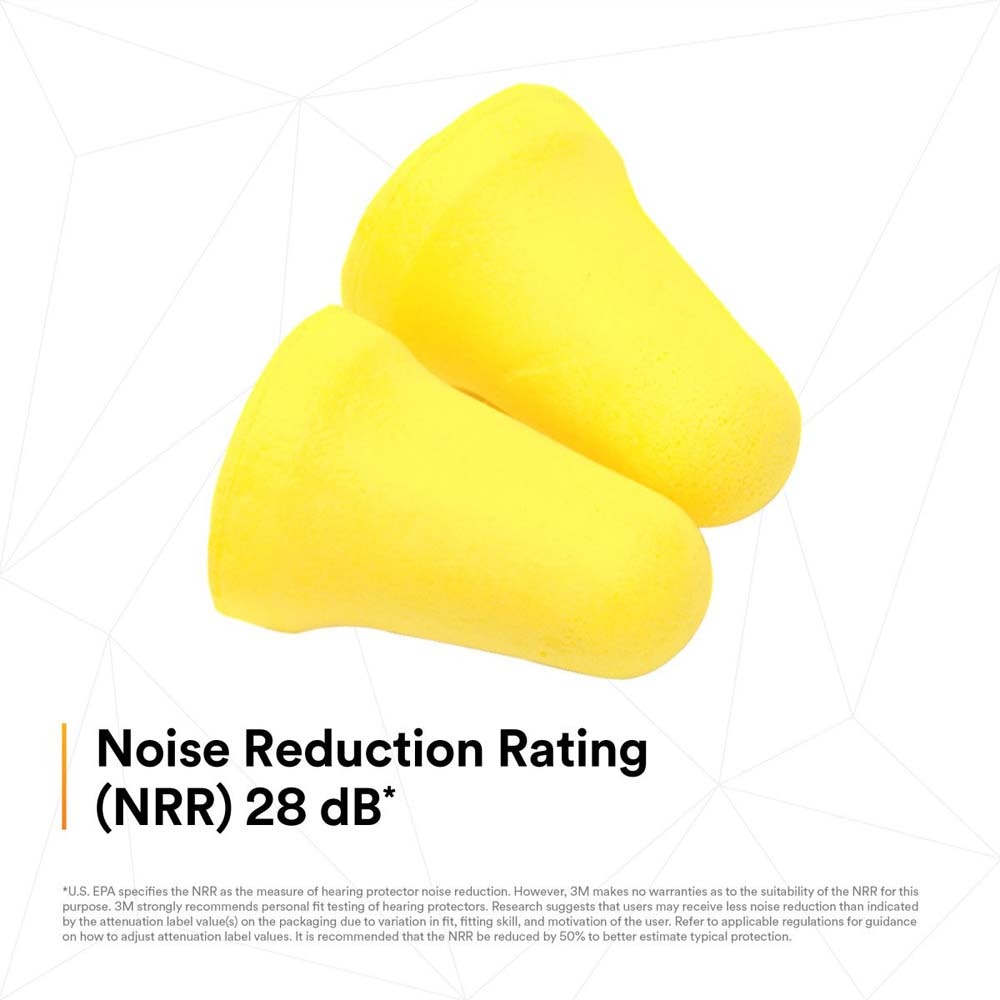 3M 312-1208 E-A-R E-Z-Fit Earplugs , Uncorded, PolyBag (7100007118) (2000 Pack) - 9