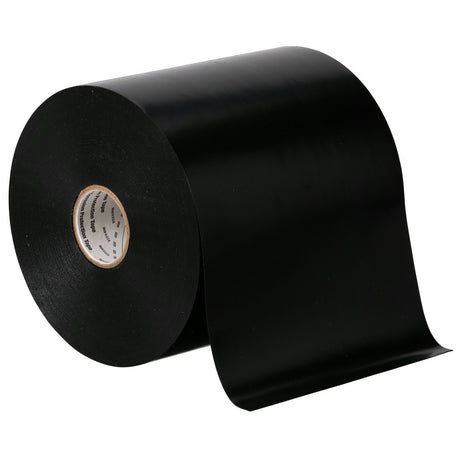 3M Scotchrap Vinyl Corrosion Protection Tape 51, 6 in x 100 ft, Unprinted, Black (7100007740) (4 Pack) - 3