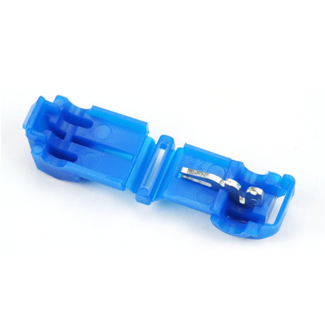 3M 952K-BULK Female QuickSlide Disconnect, T-Tap Nylon Insulated Self-Stripping, 18-14 AWG, Blue (7100008223) (1000 Pack) - 2