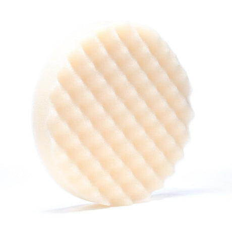 3M Perfect-It Hookit Foam Compounding Pad, Hook and Loop, Waffle, White, 8 in (05737) (7100008771)  - (6Pack) - 3