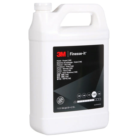 3M 120 51056 Finesse-it Polish Standard Series Purple 1 US Gallon Bottle (7100009019)  - (4Pack) - 2