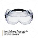 3M 40301-00000-10 Centurion Impact Safety Goggles 452AF, Clear Anti-Fog Lens (7100009575)  - (10Pack) - 6