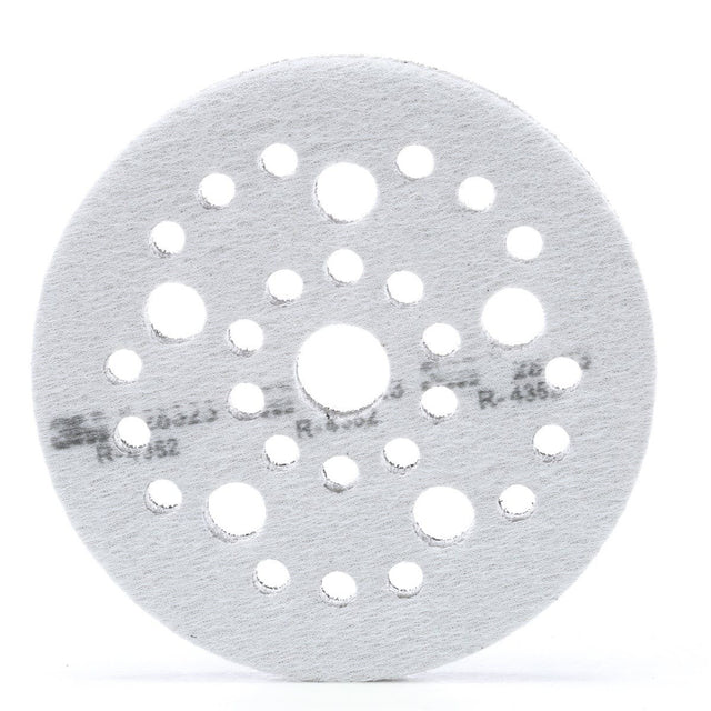 3M 28323 Xtract Hookit Interface Disc Pad, Hook and Loop, Gray, 5 in x 1/2 in x 3/4 in, 31 Holes (7100009701) (10 Pack)