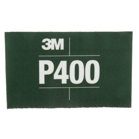 3M 270J 34337 Hookit Flexible Abrasive Hand Sheet, P400, 5.5 in x 6.8 in (7100010553) (125 Pack) - 2