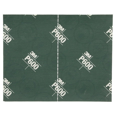 3M 270J 34339 Hookit Flexible Abrasive Sheet, P600, 5.5 in x 6.8 in (7100010566) (125 Pack) - 5