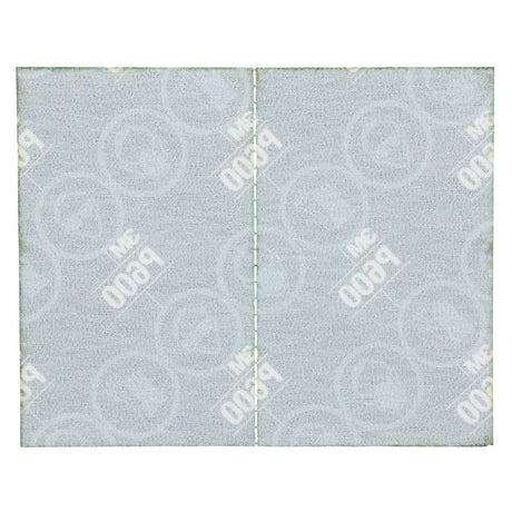 3M 270J 34339 Hookit Flexible Abrasive Sheet, P600, 5.5 in x 6.8 in (7100010566) (125 Pack) - 6