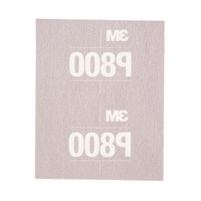 3M 270J 34340 Hookit Flexible Abrasive Hand Sheet, P800, 5.5 in x 6.8 in (7100010567) (125 Pack)