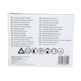 3M 270J 34341 Hookit Flexible Abrasive Sheet, P1000, 5.5 in x 6.8 in (7100010569) (125 Pack) - 5