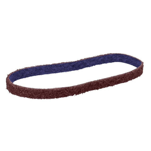 3M DF-BL Scotch-Brite Durable Flex Low Stretch Belt, A/O Medium, 1/2 in x 18 in (7100010674) (20 Pack)