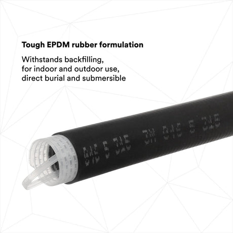 3M 8427-16 Cold Shrink Insulator for Wire and Cable Splices, 1 kV, Black (7100010774)  - (10Pack) - 4