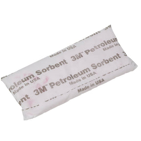 3M T-30 Oil Sorbent Mini-Pillow, White, 7 in x 15 in (7100011409) (16 Pack)