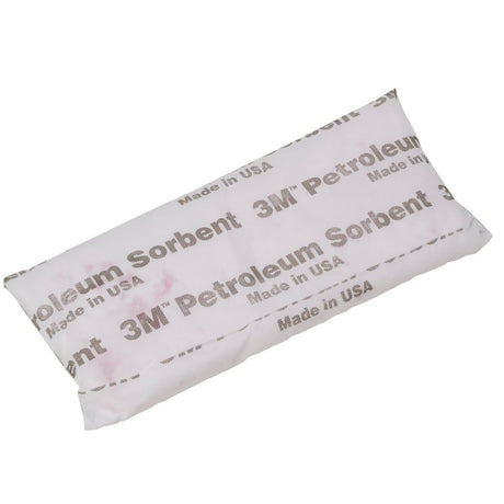 3M T-30 Oil Sorbent Mini-Pillow, White, 7 in x 15 in (7100011409) (16 Pack)