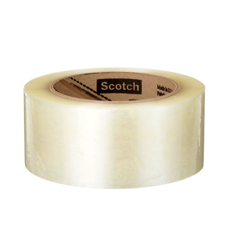 3M 371 Scotch Box Sealing Tape, Industrial Grade Packaging Tape, Clear, 48 mm x 100 m (7100011547) (36 Pack) - 2