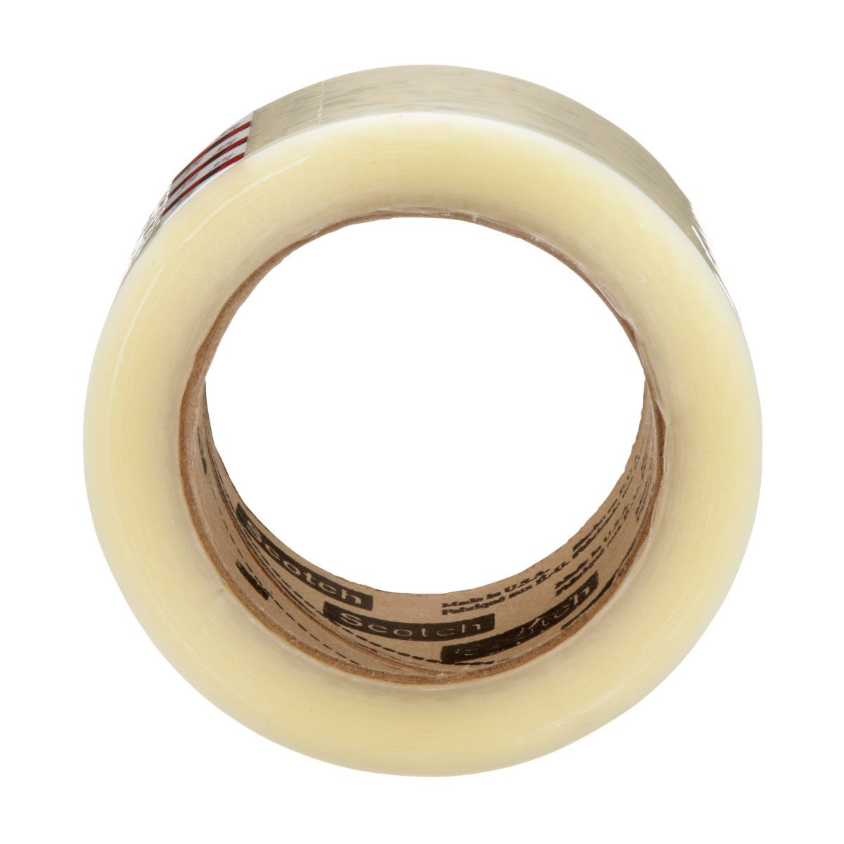 3M 371 Scotch Box Sealing Tape, Industrial Grade Packaging Tape, Clear, 48 mm x 100 m (7100011547) (36 Pack) - 3