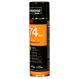 3M 74 Foam Fast CA Spray Adhesive, Low VOC <25%, Orange, 24 fl oz (Net Wt 19 oz) (74) (7100014104)  - (12Pack) - 2