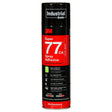 3M 77CA Multipurpose Spray Adhesive Clear Low VOC 25 Percent 24 fl oz Net Wt 18 oz (7100014109) (12 Pack)
