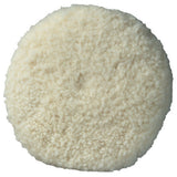 3M Wool Compounding Pad, Double Sided, Screw On, Coarse, White (05704) (7100015405)  - (6Pack)