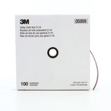 3M 211K Utility Cloth Roll, Aluminum Oxide 100 Grit J Weight Gray, 1 in x 50 yd, Full-flex (7100016843)  - (5Pack)