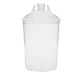 3M 16112 PPS Paint Spray Gun Cup Lid and Liner Kit, Midi, 13.5 fl oz, 200 Micron Filter (7100020094) - 2