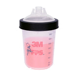3M 16112 PPS Paint Spray Gun Cup Lid and Liner Kit, Midi, 13.5 fl oz, 200 Micron Filter (7100020094) - 5