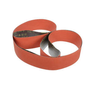 3M 777F Cubitron Cloth Belt, Ceramic Aluminum Oxide 60 Grit, YF Weight, Orange, 6 in x 60 in, Film-lok, Single-flex (7100020199) (20 Pack)