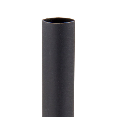 3M Heat Shrink Thin-Wall Tubing FP-301 Black 3/8 in x 200 ft Spool (FP0.375BK200'L) (7100020270)  - (3Pack)