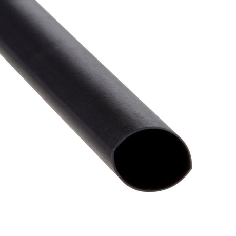 3M Heat Shrink Thin-Wall Tubing FP-301 Black 3/8 in x 200 ft Spool (FP0.375BK200'L) (7100020270)  - (3Pack) - 8