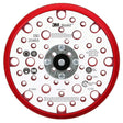 3M 20465 Xtract Hookit Low Profile Back-up Pad 861 Plus, Red Foam, 6 in, 53 Holes, 5/16-24 EXT (7100022038)  - (10Pack)