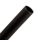 3M Heat Shrink Thin-Wall Tubing FP-301, 1/4 in ID, Black, 100 ft Roll, 2 to 1 Shrink Ratio, 600V (FP0.250BK100'S) (7100022418)  - (3Pack) - 4