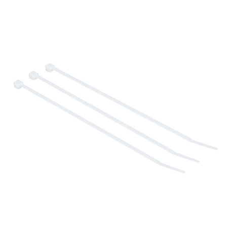 3M CT6NT18-M Miniature Cable Tie , Natural/Nylon, 18 lbs., 0.10 in x 6.10 in (7100022741) (10000 Pack)