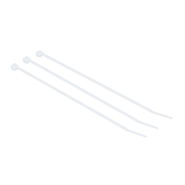 3M CT6NT18-M Miniature Cable Tie , Natural/Nylon, 18 lbs., 0.10 in x 6.10 in (7100022741) (10000 Pack)