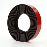 3M TB3870 Dual Lock Reclosable Fastener, Black, 1 in x 10 ft, Type 250/250 (7100023047)  - (8Pack)