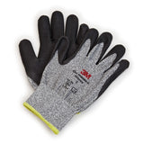 3M CGXL-CR Comfort Grip Cut Resistant Work Gloves, ANSI Cut Level 3, Nitrile Foam Coated, Gray, Size X-Large (7100023131) (1 Pair)  - (6Pack) - 2