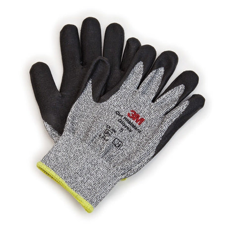 3M CGXL-CR Comfort Grip Cut Resistant Work Gloves, ANSI Cut Level 3, Nitrile Foam Coated, Gray, Size X-Large (7100023131) (1 Pair)  - (6Pack) - 2