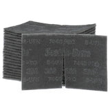 3M PO-HP 7448 Scotch-Brite Hand Pad, SiC Ultra Fine, Gray, 6 in x 9 in (7100023340) (60 Pack)