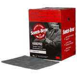 3M PO-HP 7448 Scotch-Brite Hand Pad, SiC Ultra Fine, Gray, 6 in x 9 in (7100023340) (60 Pack) - 6