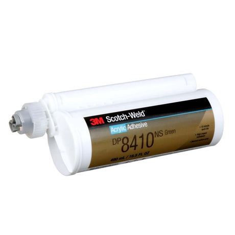 3M 8410NS DP8410NS Scotch-Weld Acrylic Adhesive DP Green Duo-Pak (7100024045)  - (6Pack) - 3