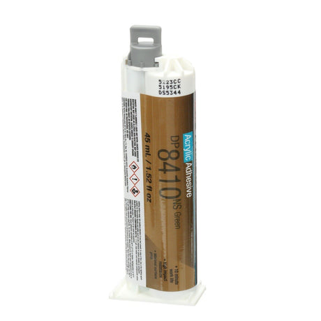 3M Scotch-Weld Acrylic Adhesive, Green, 45 mL Duo-Pak (DP8410NS) (7100024055)  - (12Pack)