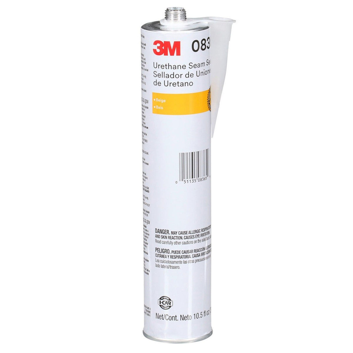 3M 08365 Urethane Seam Sealer Beige 310 mL Cartridge 10.5 fl oz Paintable in 30-45 Minutes (08365) (7100024963)  - (12Pack) - 2