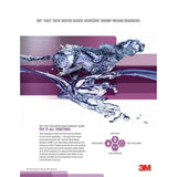 3M 1000NF Fast Tack Water Based Adhesive , Neutral, 5 Gallon Drum Pail (7100025154) (5 Pack) - 5