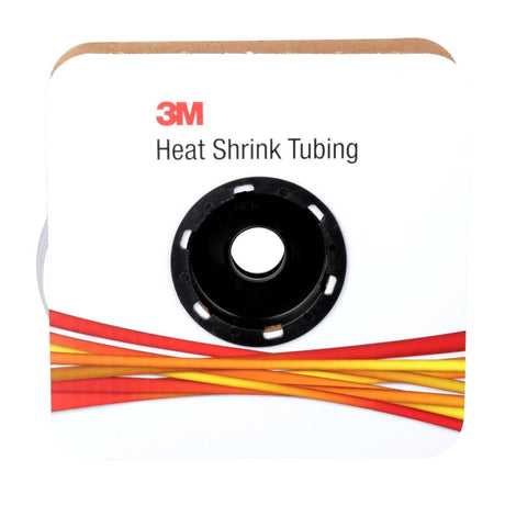 3M Heat Shrink Thin-Wall Tubing FP-301, Clear, 3/8 in x 100 ft Spool (FP0.375CR100S) (7100025599)  - (3Pack)