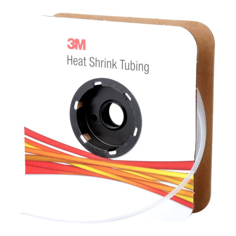 3M Heat Shrink Thin-Wall Tubing FP-301, Clear, 3/8 in x 100 ft Spool (FP0.375CR100S) (7100025599)  - (3Pack) - 4