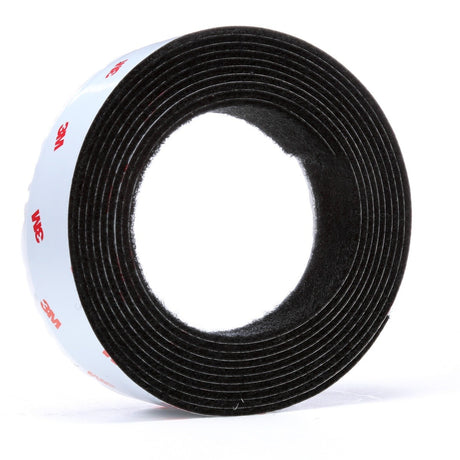3M TB3526N/TB3527N Hook/Loop Fastener, Black, 1 in x 10 ft (7100025668)  - (8Pack) - 2