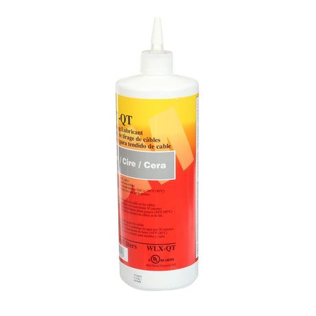 3M Wire Pulling Lubricant Wax, Gray, 1 Quart Canister (WLX-QT) (7100026918)  - (12Pack) - 6