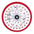 3M Xtract Hookit Low Profile Back-up Pad, 52 Holes, Red, 6 in, 5/16-24 External (20356) (7100027464)  - (10Pack)