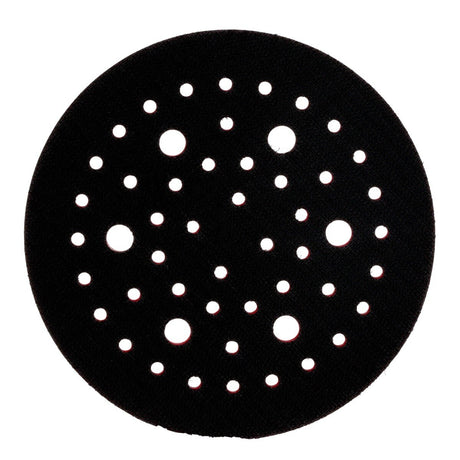 3M Xtract Hookit Low Profile Back-up Pad, 52 Holes, Red, 6 in, 5/16-24 External (20356) (7100027464)  - (10Pack) - 4